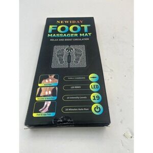 Newiday Foot Massager Mat Black